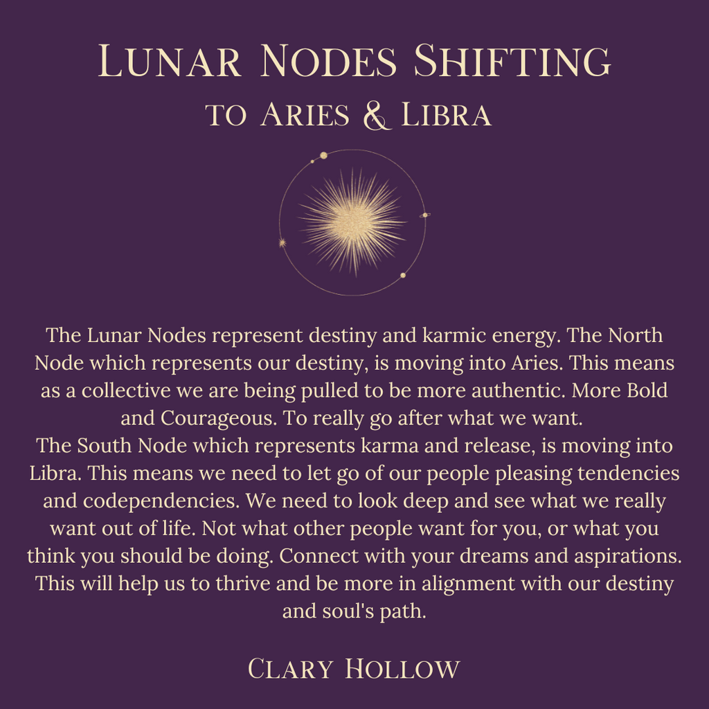 North and South Node Shift